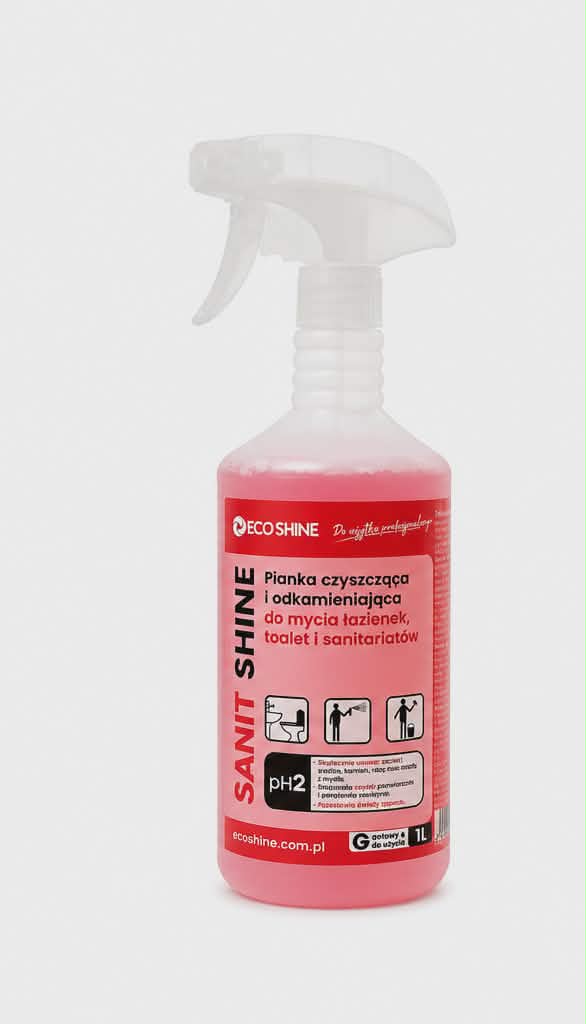 Odkamieniacz do łazienki ECO SHINE 1L SANIT SHINE