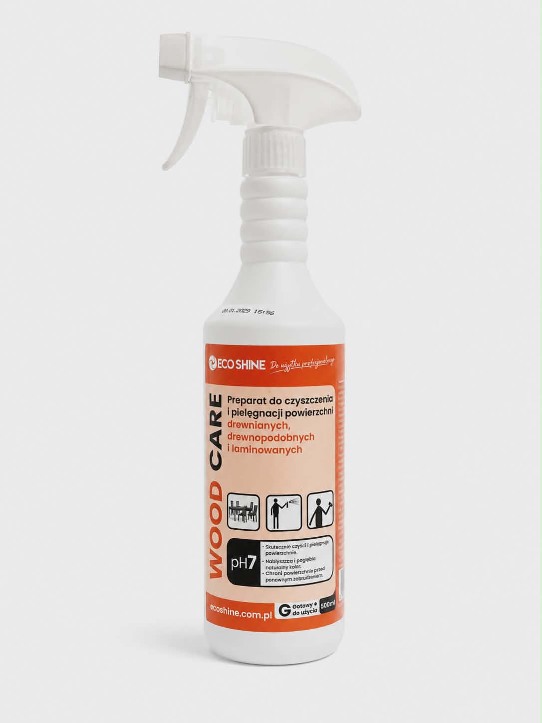 Preparat do czyszczenia mebli ECO SHINE Wood Care 0,5l