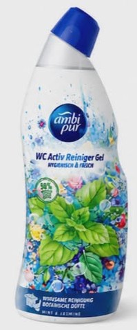 ŻEL DO WC - AMBI PUR WC ACTIVE GEL BLUE MINT & JASMINE 750ML