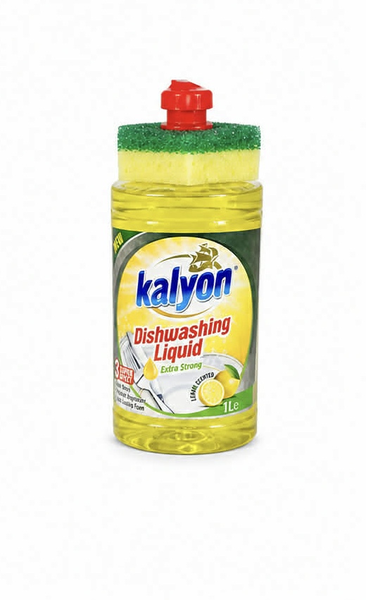Płyn do naczyń - KALYON DISHWASHING LIQUID 1L LEMON